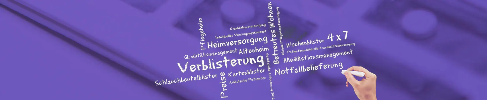 Illustration zum Them Verblisterung - Blisterzentrum Südbaden